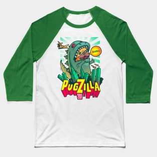 Pugzilla Baseball T-Shirt
